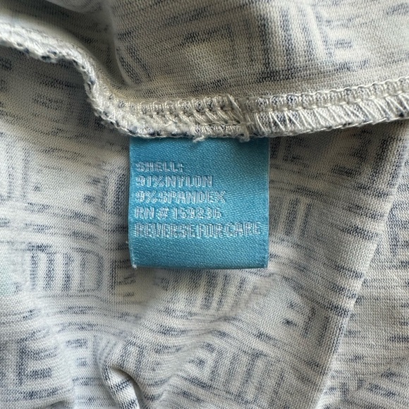 J. McLaughlin Miley Dress in White and Blue Terrace Size Small - Picture 8 of 9